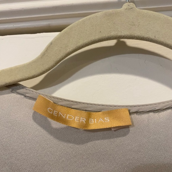 “GENDER BIAS” WOMEN’S V-NECK TUNIC ¾ SLEEVE TOP - SMALL - Picture 6 of 8